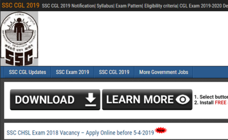 JSSC CGL Recruitment 2019