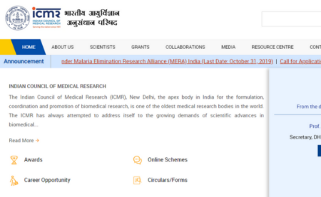 ICMR Recruitment 2019