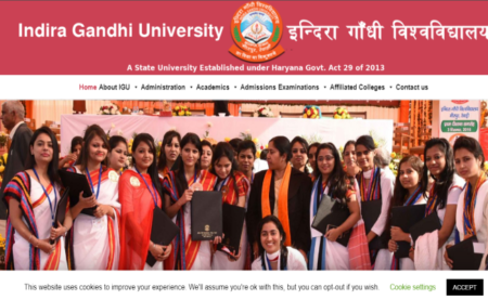 Indira Gandhi University (IGU) Meerpur Result