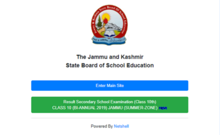 JKBOSE Class 10 Bi-Annual Examination 2019