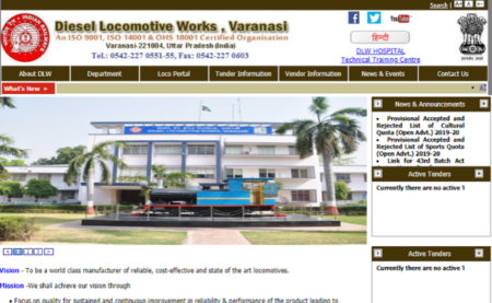 DLW Varanasi Recruitment 2019