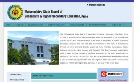 Maharashtra Board Private Enrolment 2019