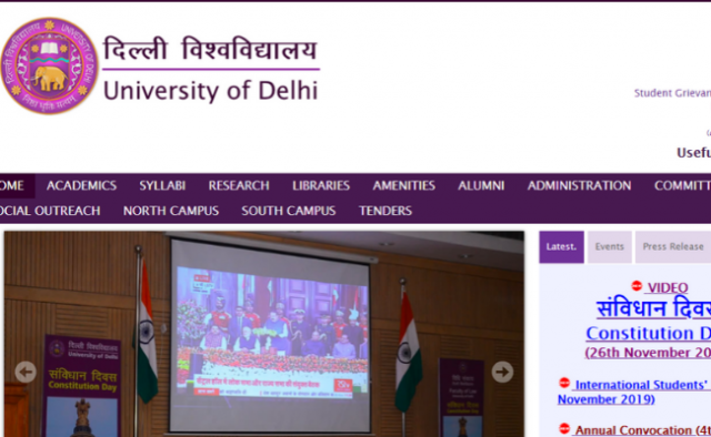 Delhi University Recruitment 2019: Registration Started for 71 ...