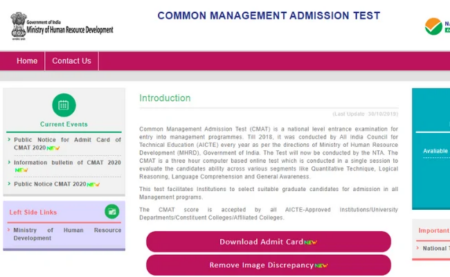 CMAT 2020 Marking Scheme