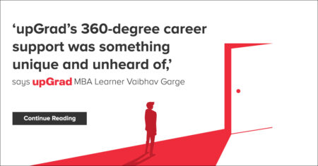 says upGrad MBA Learner Vaibhav Garge