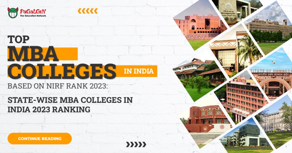 Top MBA Colleges in India based on NIRF Rank 2023 Statewise MBA