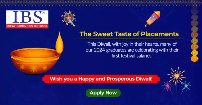 The Sweet Taste of Placements: IBS Graduates Celebrate Diwali with Their First Festival Salaries