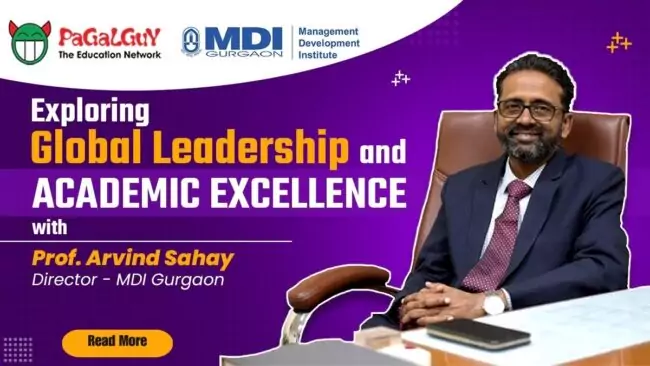 Exploring Global Leadership and Academic Excellence with Prof. Arvind Sahay, Director at MDI Gurgaon