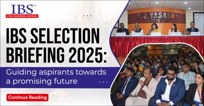 IBS Selection Briefing 2025: Guiding aspirants towards a promising future