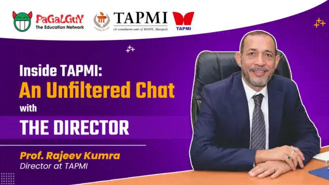 Inside TAPMI: An Unfiltered Chat with The Director Prof. Rajeev Kumra